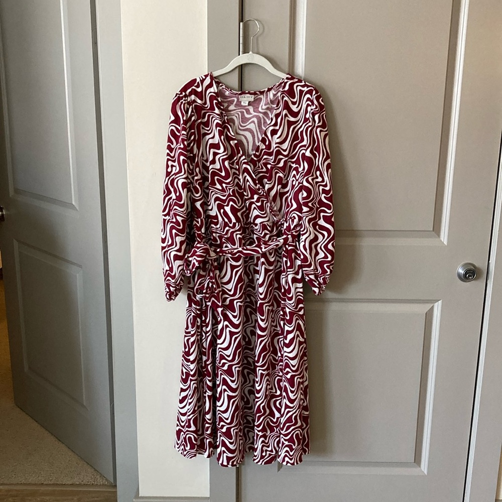 Ava & Viv Faux Wrap Dress. Size 0